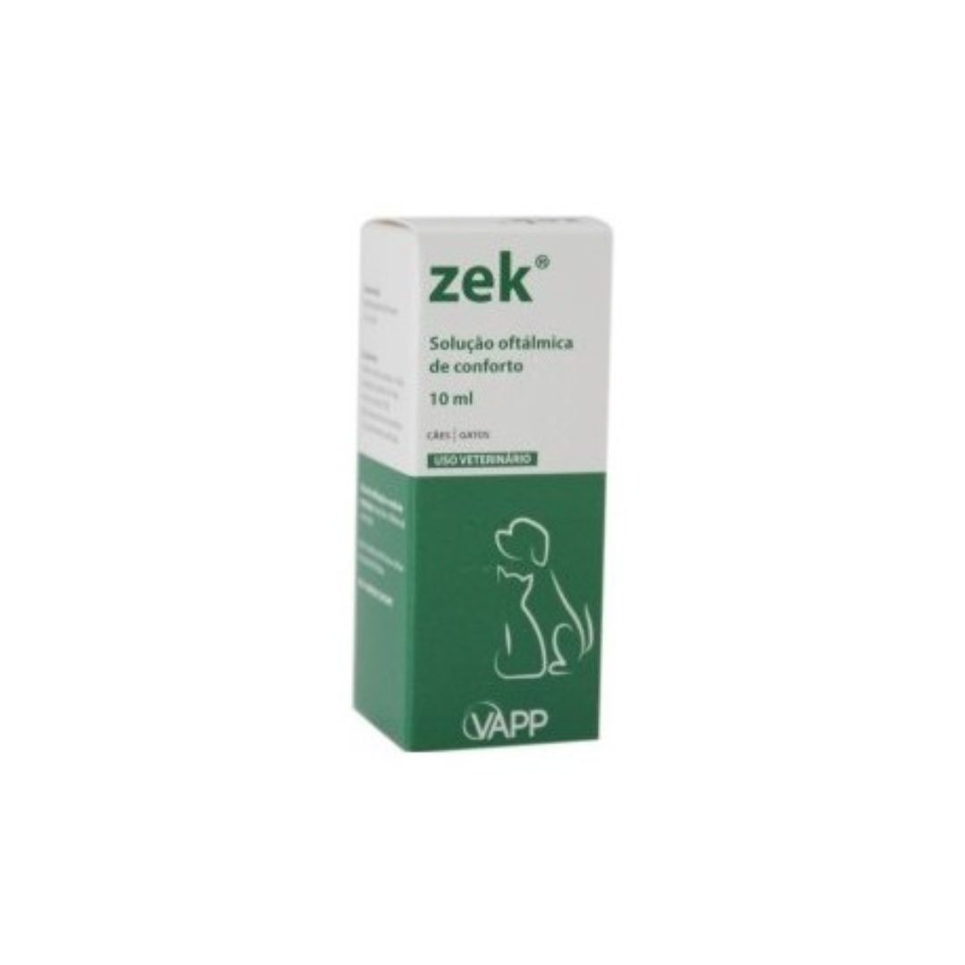 Zek Solução Oftálmica Conforto 10ml - petshoptoyou